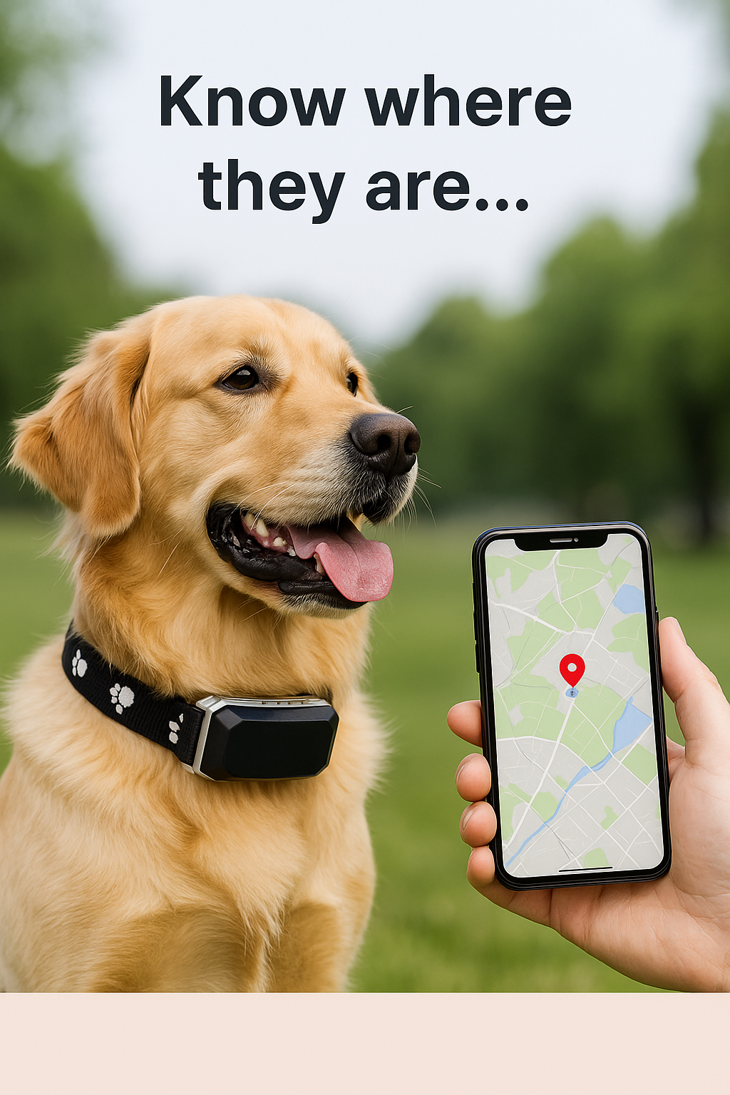 GPS Tracking dog collar